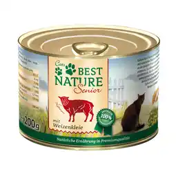 Zooplus Voordeelpakket 6x200g Best Nature Kat Senior lam natvoer voor katten aanbieding