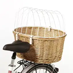 Zooplus Aumüller Hondenfietsmand met Beschermingshek L53 cm x B35 cm x H43 cm aanbieding