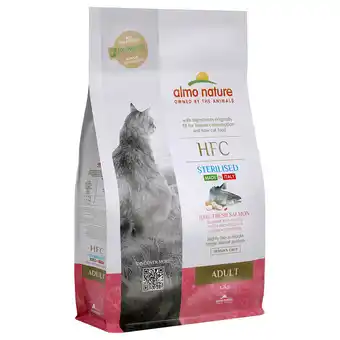 Zooplus 1 kg + 200 g gratis! Almo Nature HFC droogvoer voor katten 1,2 kg aanbieding