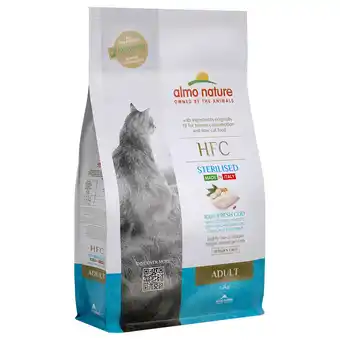 Zooplus 1 kg + 200 g gratis! Almo Nature HFC droogvoer voor katten 1,2 kg aanbieding