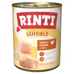 Zooplus 6x800g Rinti Sensible Kip & Rijst aanbieding