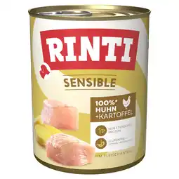 Zooplus 6x800g Rinti Sensible Kip & Aardappel aanbieding