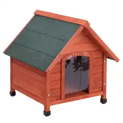 Zooplus S: L 76 x B 72 x H 76 cm - Spike Comfort Hondenhok met Kunststof Deur aanbieding