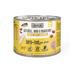 Zooplus 6x200g Gevogelte & Cranberry MAC's Kattenvoer aanbieding