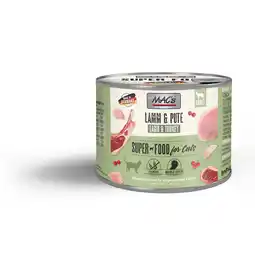 Zooplus MAC´s Cat 6 x 200 g Kattenvoer - Lam & Kalkoen aanbieding