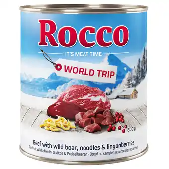 Zooplus 6x800g Wereldreis Oostenrijk Rocco Hondenvoer aanbieding