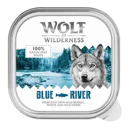 Zooplus 24x300g Adult Blue River Vis Wolf of Wilderness Hondenvoer aanbieding