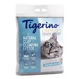 Zooplus 2x 12kg Winterrozengeur Tigerino Premium Kattenbakvulling aanbieding
