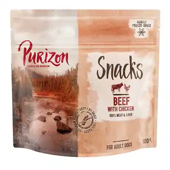 Zooplus 100g Rund & Kip Purizon Hondensnacks aanbieding
