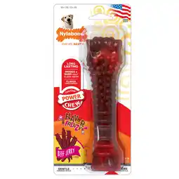 Zooplus Nylabone Dura Chew Beef Jerky L ca. L20xB5,5xH3cm aanbieding