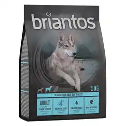 Zooplus 1kg Adult Zalm & Aardappel Briantos Hondenvoer droog aanbieding
