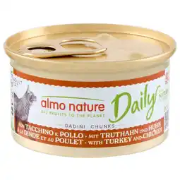 Pets Place Almo Nature Daily Menu Mousse - Kattenvoer - Kalkoen Kip 85 g aanbieding