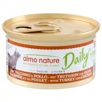 Pets Place Almo Nature Daily Menu Mousse - Kattenvoer - Kalkoen Kip 85 g aanbieding