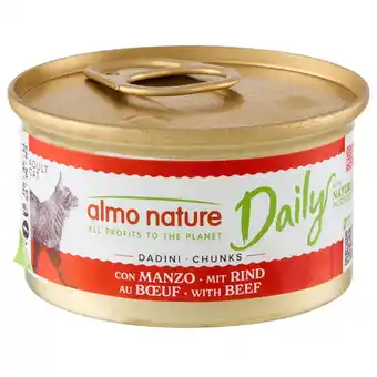 Pets Place Almo Nature Daily Menu Mousse - Kattenvoer - Rund Kalf 85 g aanbieding