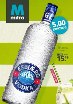 Mitra Esbjærg Vodka aanbieding