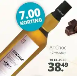 Mitra AnCnoc 12 Yrs Malt aanbieding