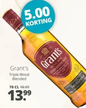 Mitra Grant's Triple Wood Blended aanbieding
