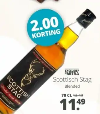 Mitra Scottisch Stag Blended aanbieding