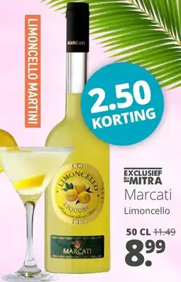 Mitra Marcati Limoncello aanbieding