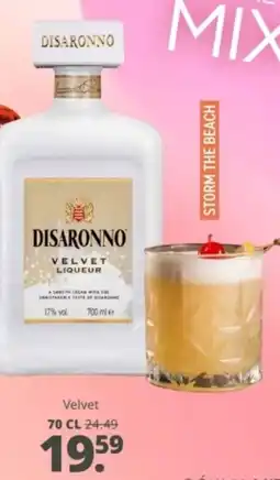 Mitra Disaronno Velvet aanbieding