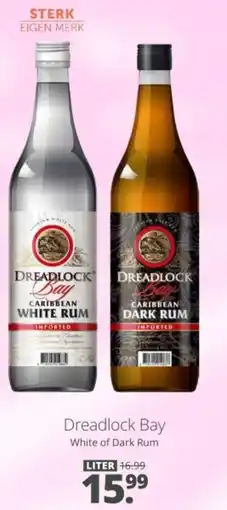 Mitra Dreadlock Bay White of Dark Rum aanbieding