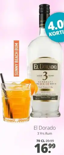 Mitra El Dorado 3 Yrs Rum aanbieding