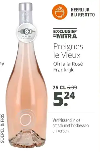 Mitra Preignes le Vieux aanbieding
