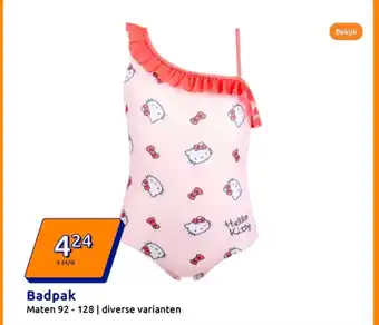 Action Badpak aanbieding