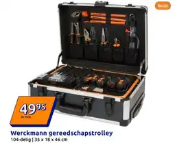 Action Werckmann gereedschapstrolley aanbieding
