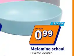Action Melamine schaal aanbieding