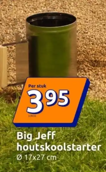Action Big Jeff houtskoolstarter aanbieding