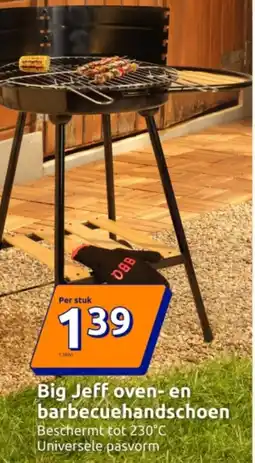Action Big Jeff oven en barbecuehandschoen aanbieding