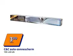 Action C&C auto zonnescherm aanbieding