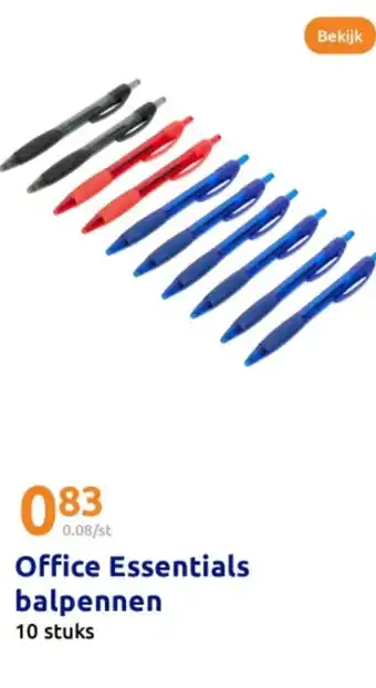 Action Office Essentials balpennen aanbieding