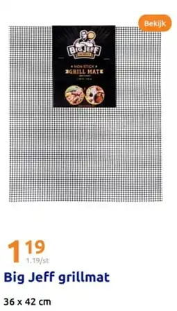 Action Big Jeff grillmat aanbieding