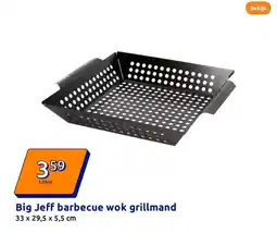 Action Big Jeff barbecue wok grillmand aanbieding