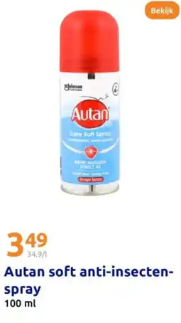 Action Autan soft anti-insecten spray aanbieding