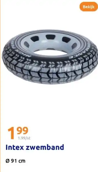 Action Intex zwemband aanbieding