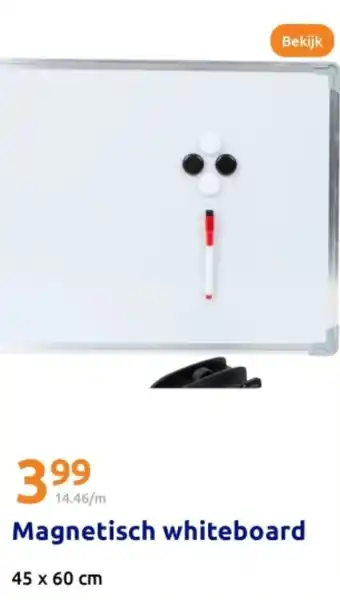 Action Magnetisch whiteboard aanbieding