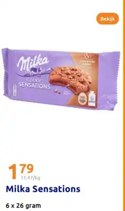 Action Milka Sensations aanbieding