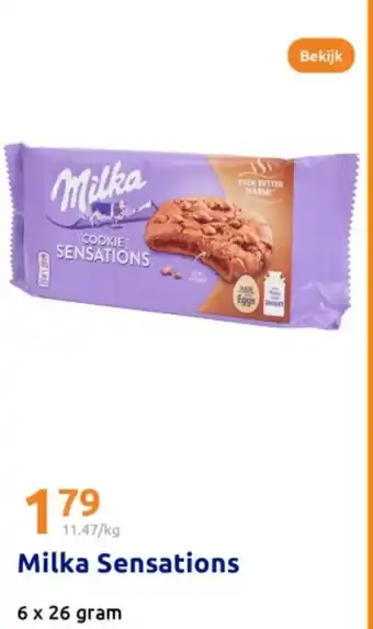 Action Milka Sensations aanbieding