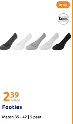 Action Footies aanbieding