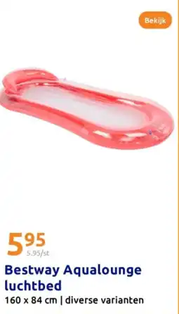 Action Bestway Aqualounge luchtbed aanbieding