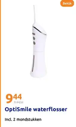 Action OptiSmile waterflosser aanbieding