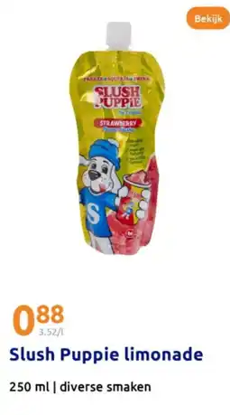 Action Slush Puppie limonade aanbieding