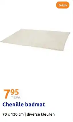 Action Chenille badmat aanbieding