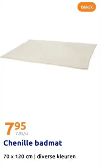 Action Chenille badmat aanbieding