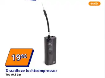 Action Draadloze luchtcompressor aanbieding