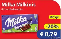 Die Grenze Milka Milkinis aanbieding