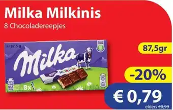 Die Grenze Milka Milkinis aanbieding